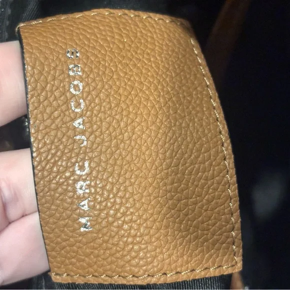 Marc Jacobs Cognac Pebbled Leather Shoulder Bag NWOT - Picture 12 of 16